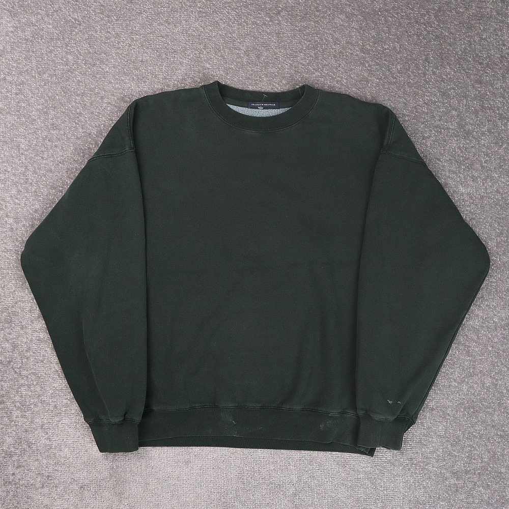 VTG Y2K Womens Brandy Melville 2XL Green Long Sleeve Pullover Sweatshirt